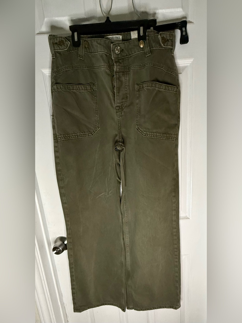 Free people olive Sz 28 guc - Picture 3 of 4